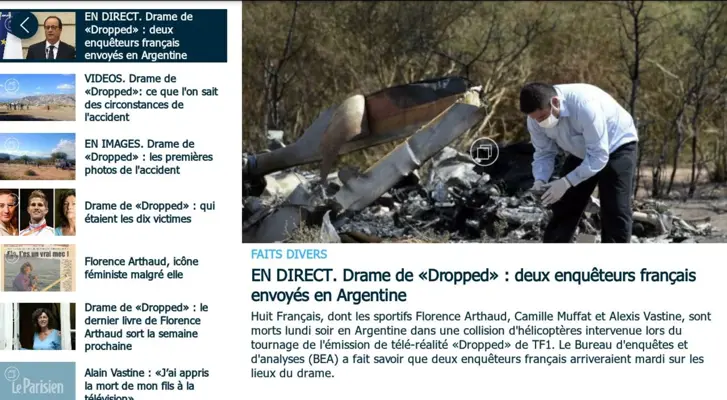 Le Parisien android App screenshot 0