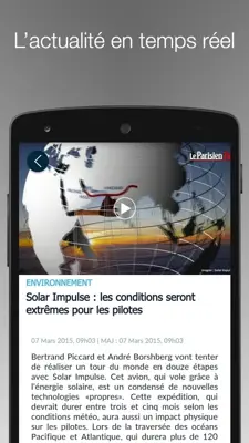 Le Parisien android App screenshot 3